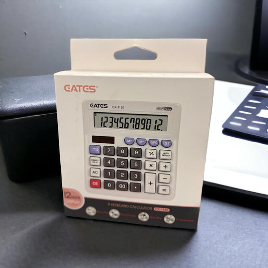 Calculatrice GATES RéF CX-1130 / 12 DIGITS