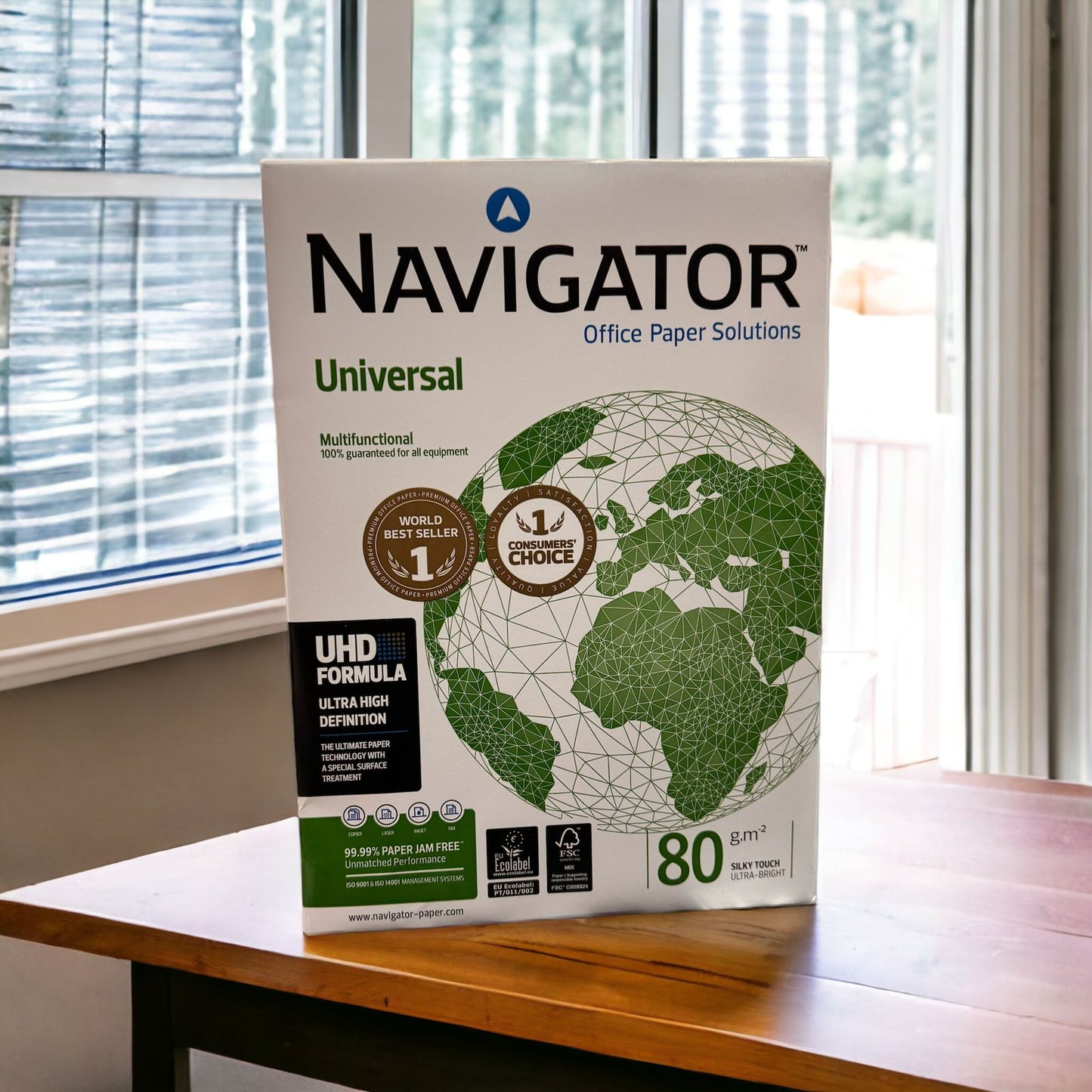 RAMETTE DE PAPIER BLANC NAVIGATOR 80G / 500f